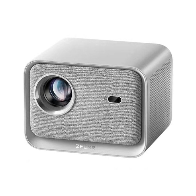 Mini Projector HD Smart Voice Crescent Grey Standard Edition