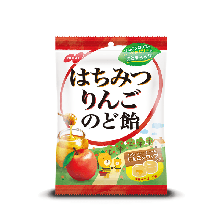 Honey Apple Throat Lozenges Series, 110g - Yami.com
