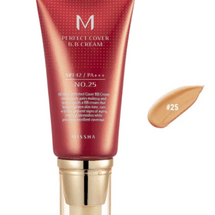 미샤 M 퍼펙트 커버 비비크림 #25 웜베이지 SPF42 PA+++ 50ml