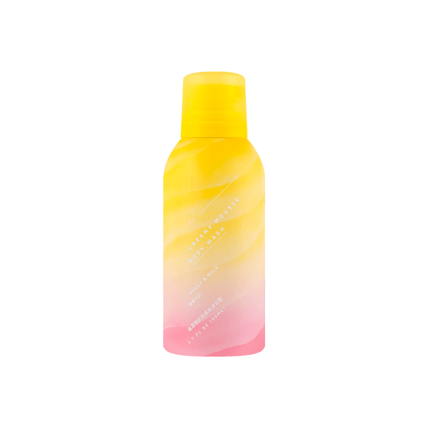 网红爆品】三谷triptych of lune 氨基酸奶泡慕斯沐浴露 蜂蜜牛奶香