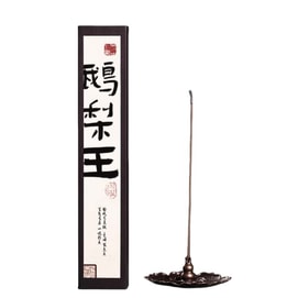 万比邻精选 【古法鹅梨帐中香】线香约50根装20g 瑜伽冥想助眠香薰 卧室书房安神香 天然果木调 赠香插(21cm)