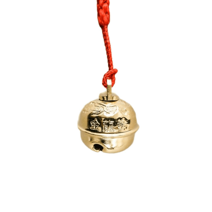 Japanese-style Asakusa Temple Golden Dragon Bell opens to improve luck and fortune artifact pendant lucky new year gift