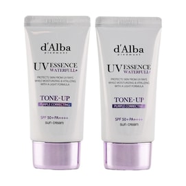 UV 에센스 워터풀+ 선스크린, 퍼플 코렉팅 톤업 SPF50+·PA++++, 47ml, 비건 [1+1]