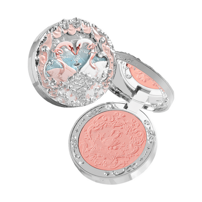 Swan Ballet Series Velvet Mist Powder Blusher Powder 05 Dream Season Peach Atmosphere Color 5g