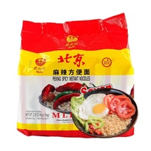 Peking Spicy Instant Noodles , 2.29 oz*7 Packs
