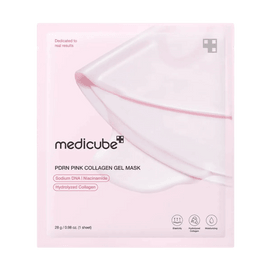 PDRN Pink Peptide Collagen Gel Mask 1 Piece Firming Anti-Wrinkle Brightening Skin Tone Improves Fine Lines And Dry Lines Hydrating Plumping Repair