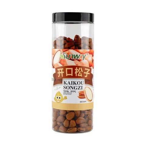 Sunway Snack 中国産開殻松の実 8.82オンス - Yami