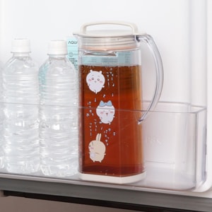 CHIIKAWA Cold Water Pitcher Large Capacity Cold Brew Jug Cooler Cup, 40.58 fl oz