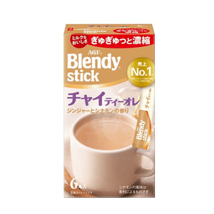 Blendy Stick Chai Tea Au Lait (6 sticks)