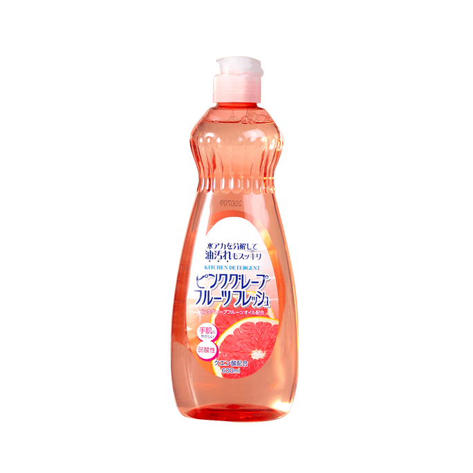 Mild Acidic Dish & Vegetable Detergent Grape & Grapefruit 600ml