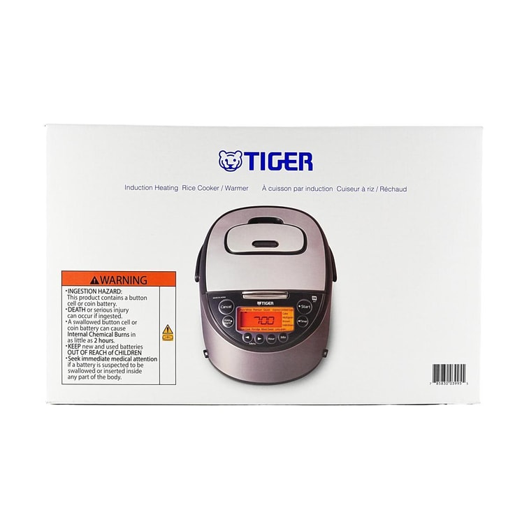 日本TIGER虎牌 电磁加热微电脑电饭煲 家用小容量煮饭神器 5.5杯 JKT-D10U 5