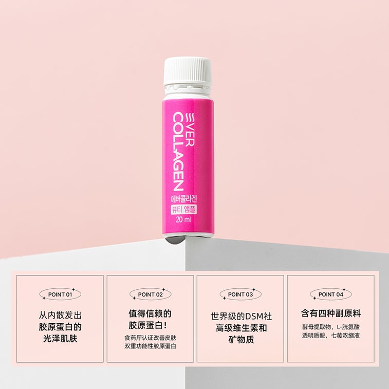 Beauty Ampoule – Low Molecular Peptide + Biotin & Selenium – 20ml x 10 Bottles 4