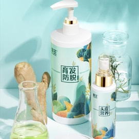 Anti-Hair Loss and Renewal Shampoo and Hair Tonic Set 468ml+98ml