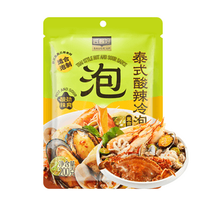 盒馬 匠醬好 泰式酸辣冷泡汁 200g【海鮮雞爪蝦涼拌沙拉汁】【一醬成菜】【亞米獨家】