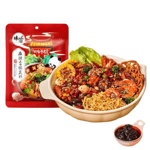 Wei Weng Spicy Hot Pot Base 100g*1 Pack [Home-use Hot Pot Sauce for Hot Pot]