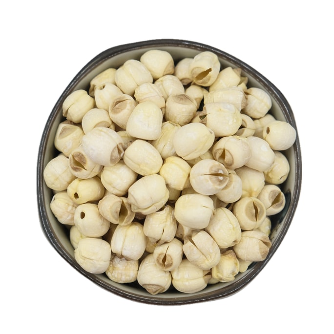 鴻運海味參茸行 建寧去芯白蓮子 手工挑選 養心安神清熱降火 227g