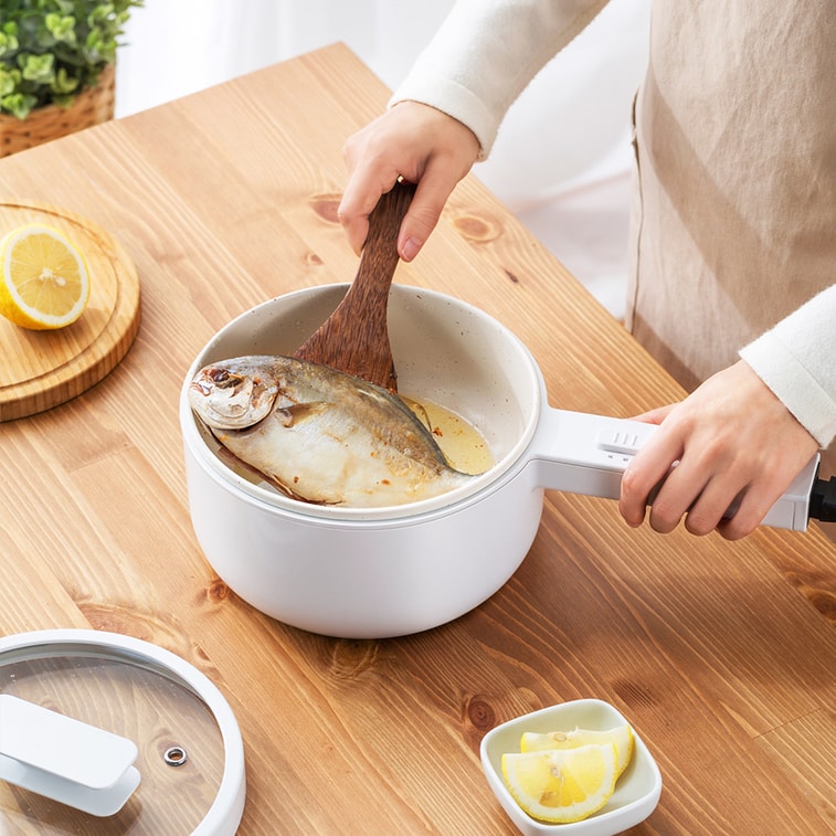 Best-Selling 100–120V Multi-Function Electric Cooker for Dorm & Study Abroad 7