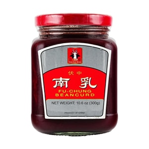 泰國Three Deer Brand三鹿牌 南乳 伏中豆腐乳 300g【廣東潮汕風味】【早餐下飯蘸醬調味】
