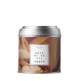 [중국 직배송] 유커우 장미 보이차 45g. 엄선된 잘 익은 보이차에 천연 장미 추출물을 블렌딩했습니다. 당분이 적고 가볍고 건강한 차입니다.