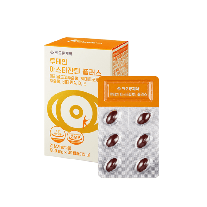 【韩国直邮】 韩国 Daiso Korea CUREKA护眼丸30粒/盒