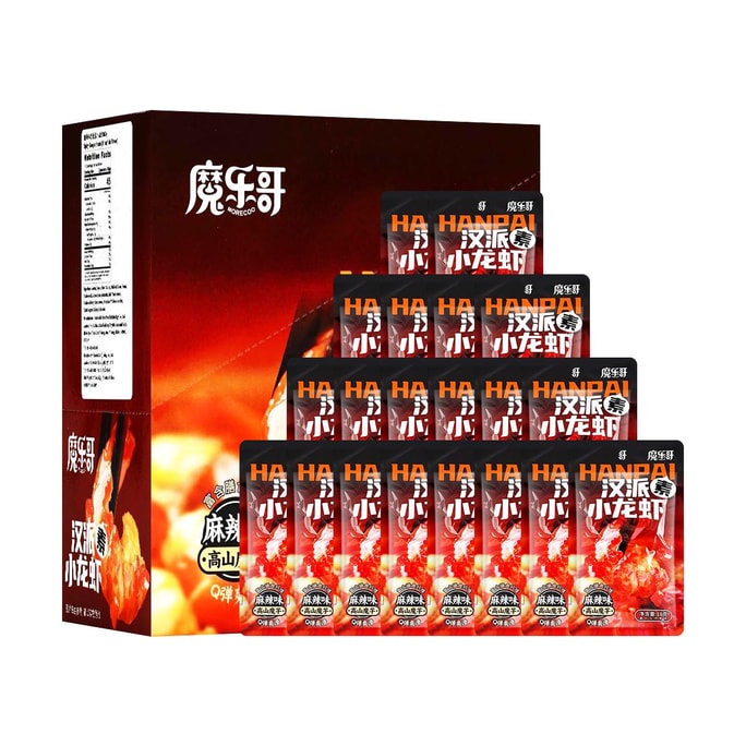 魔乐哥 汉派素麻辣小龙虾 魔芋爽 360g【富含膳食纤维】