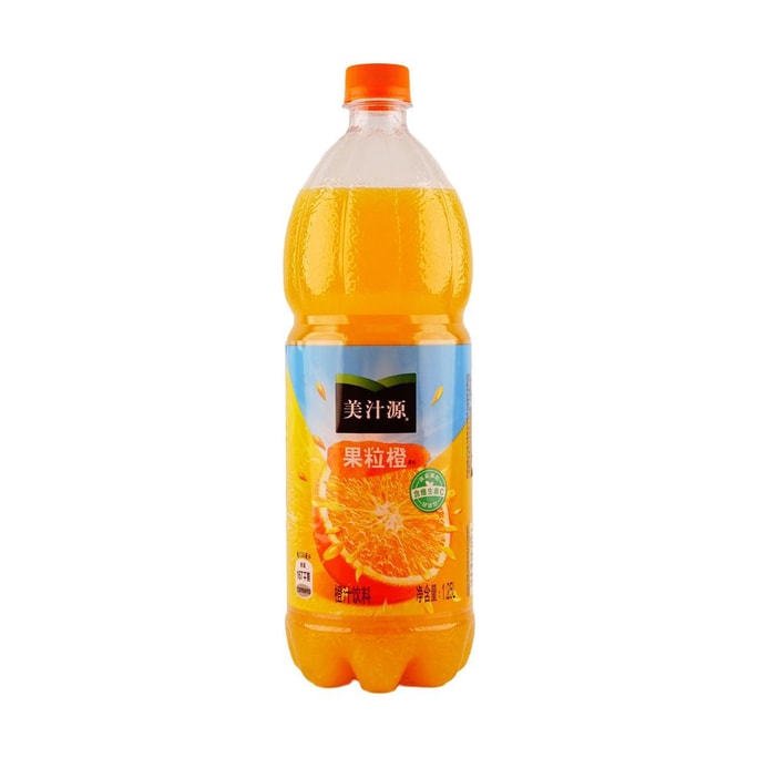 美汁源 果粒橙 橙汁饮料 大瓶装 1.25L