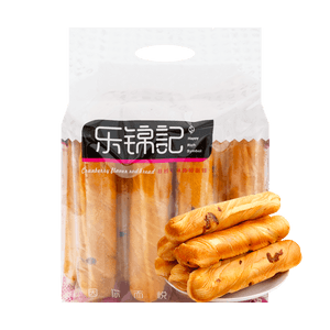 樂錦記 蔓越莓味 撕棒麵包 380g
