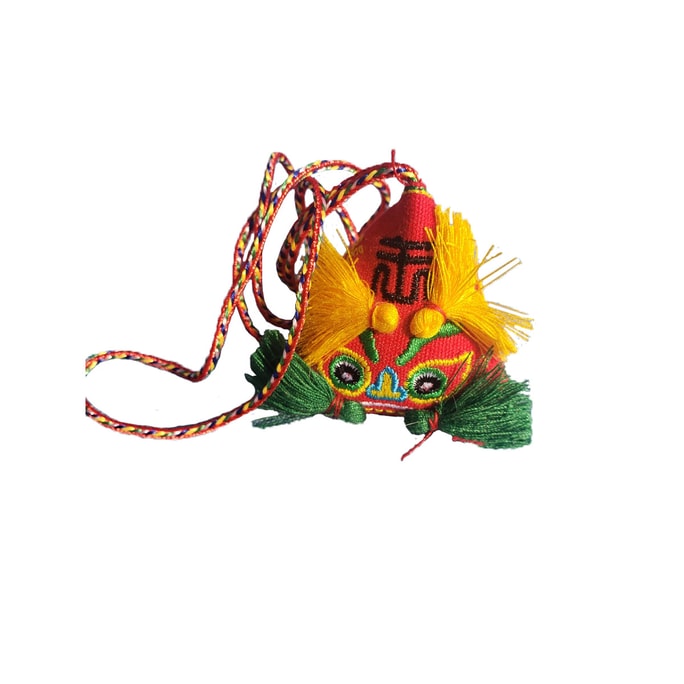 Dragon Boat Festival Gift Wormwood Red Tiger Chain for Wish Children Strong and Healthy 1 Piece