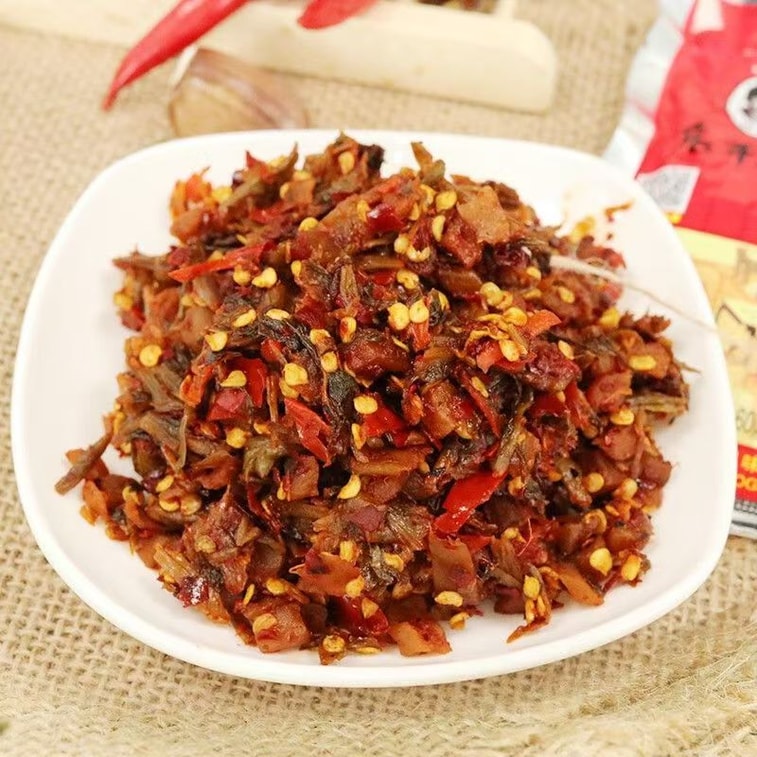 老干媽（ラオガンマ）辛味チリソース、貴州特産、ご飯や漬物用の唐辛子、60g×4パック [まとめ買いにお得] 4