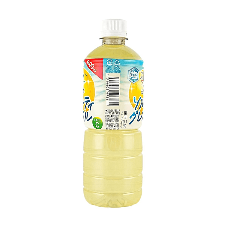 Oishii Mizu Salty Grapefruit Mineral Water 20.3 fl oz【Refreshing Hydration】【With Vitamin C】 4