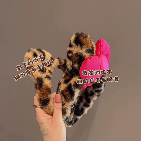 Cute Leopard Print Bow Hairband - Flatters Face Shape & Enhances Crown Height【TikTok & Xiaohongshu Viral Hit】1 pc