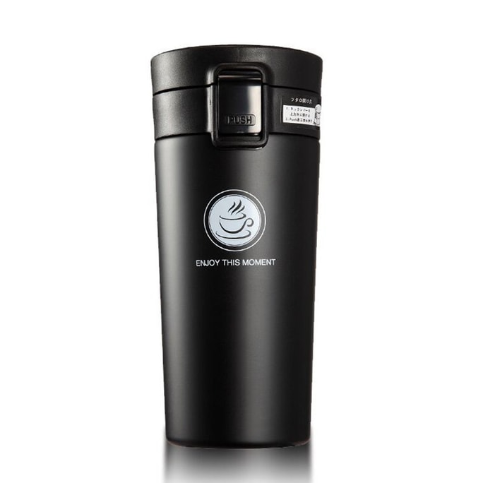 Stainless Steel Vacuum Flasks Drinkware Thermocup 380ml Black