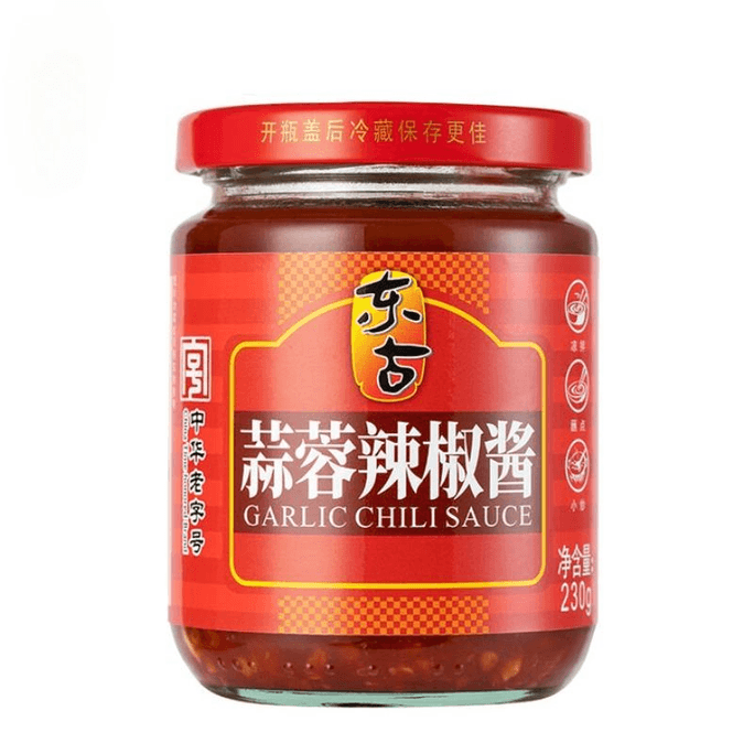 【中國直郵】 東古 蒜蓉辣椒醬拌飯拌麵230g *1罐