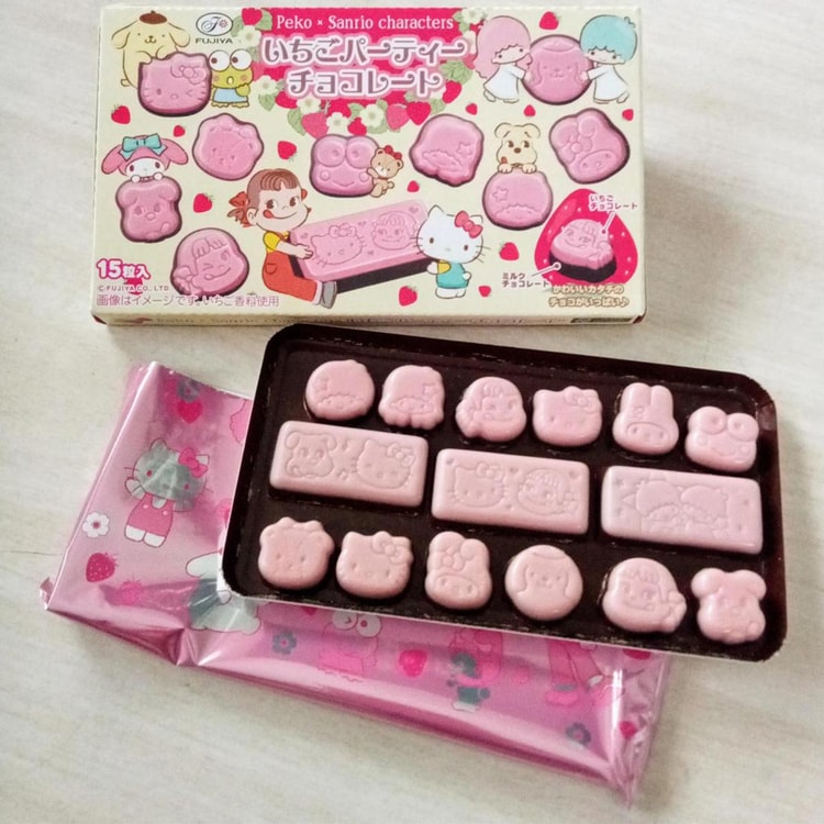 日本直送品】不二家 ストロベリーパーティーチョコレート 40g - Yami 日本直送品】不二家 ストロベリーパーティーチョコレート 40g - Yami