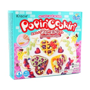 日本KRACIE嘉娜寶 POPINCOOKIN 華夫餅DIY自製手工糖果玩具 35g