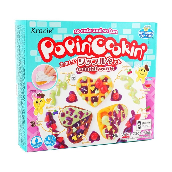 Popin' Cookin' DIY Fun Waffle Store 35g