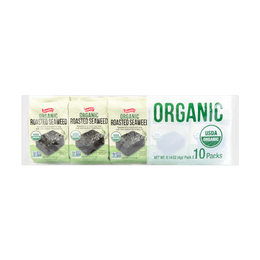 Organic Roasted & Seaweed 4gx10 pack