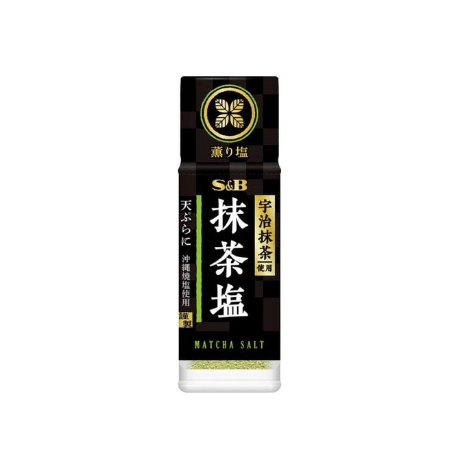 [일본직배송] 에스앤비 말차소금 29g
