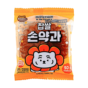Glutinous Rice Yakgwa 1.76oz 【Soft And Sweet】【Traditional Korean Snack】