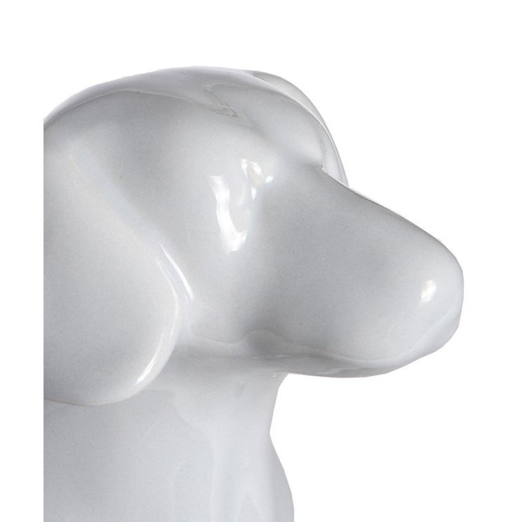 Petorama スタンディングビーグル セラミック犬 ホームデコレーション - ライトグレー 5