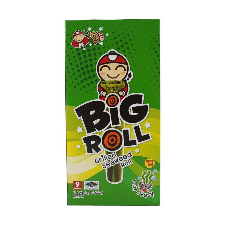 Big Roll Grilled Seaweed Roll Original Flavor, 9 Piece 1.14 oz 11