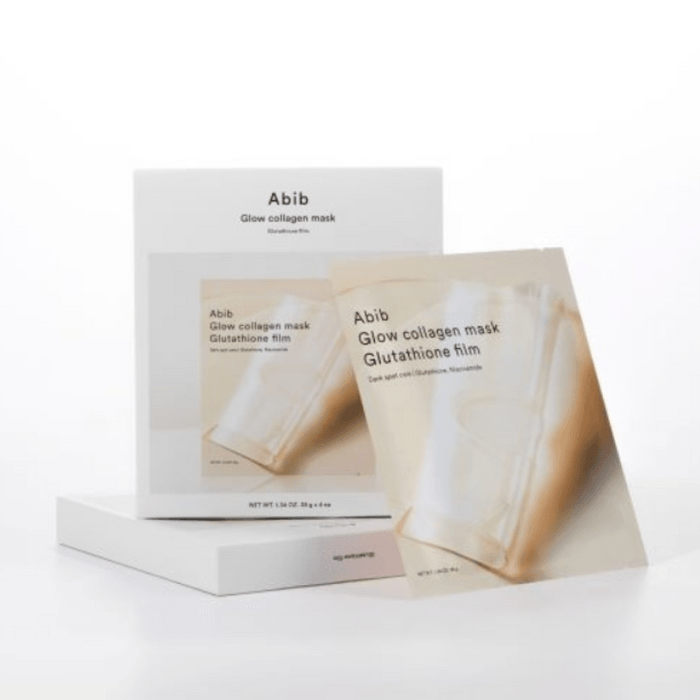 ANUA  Glow Collagen Mask Glutathione Film 4pcs