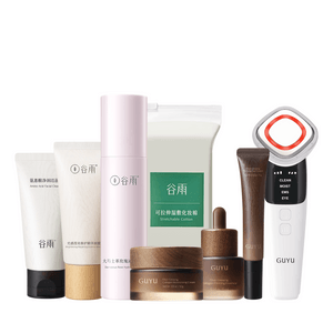 【US Direct】 Plumping Skincare Set - Radiant Glowing Skin Anti-Aging Smoothing Skin Tone 30g Cream 15ml Serum