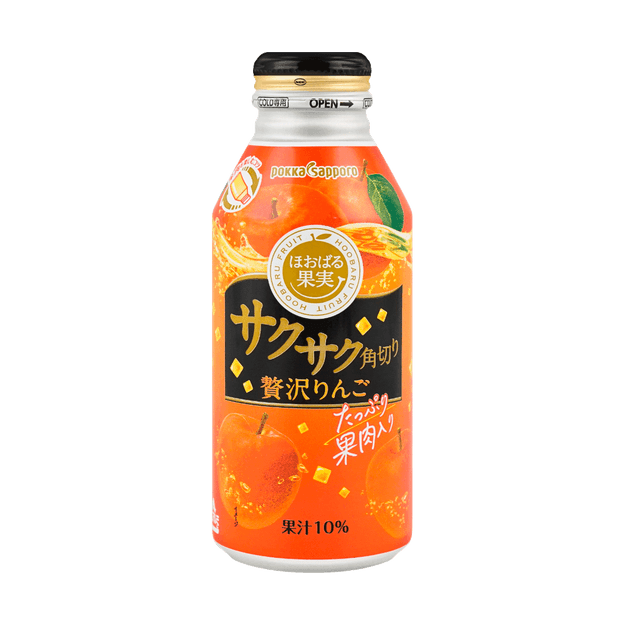商品详情 - 日本pokka sapporo 10%真实果肉果汁 苹果味 - image  0