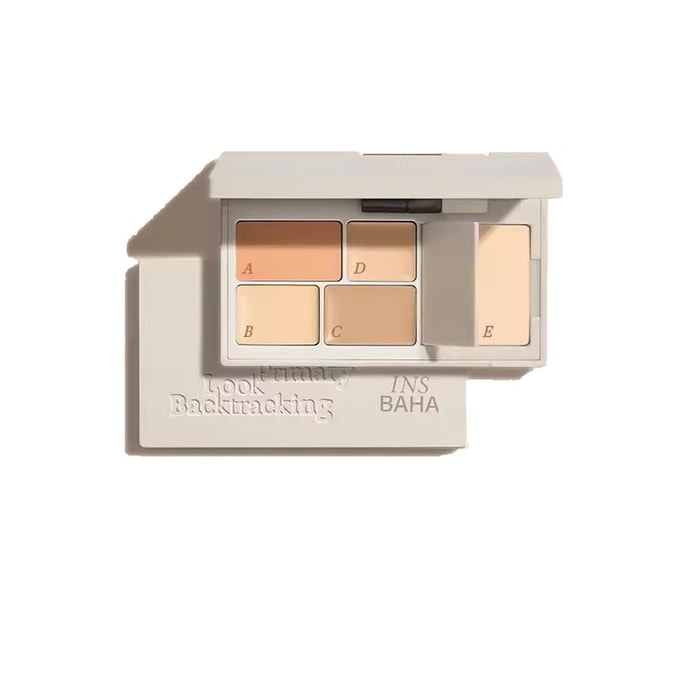 Multi-Effekt-Concealer-Palette Concealer hellt auf und deckt Hautunreinheiten ab 01 Gleichmäßiger Teint Natürliches Finish