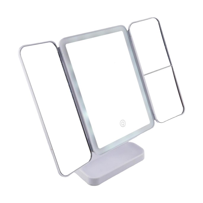 Desk Mirror with LED Lights Makeup Mirror USB