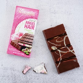 Angel Hair Milk Chocolate With Pistachio Cream&Cotton Candy,5.29 oz 【Trending on TikTok】【Dubai Chocolate】