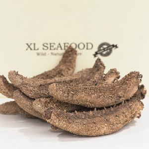 Sun Dried Wild Caught Alaska  Sea Cucumber AAAA Grade Size M 227g