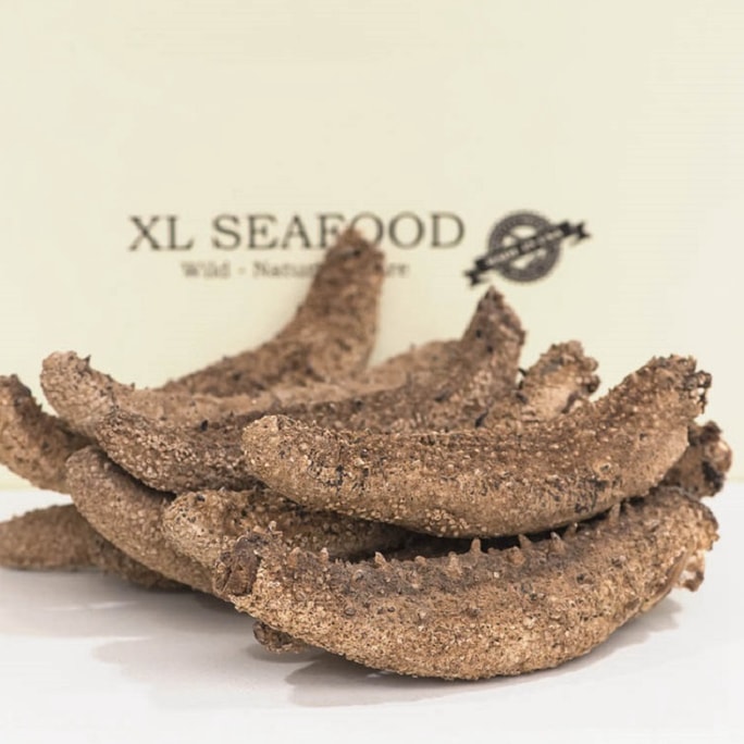 Sun Dried Wild Caught Alaska  Sea Cucumber AAAA Grade Size M 227g