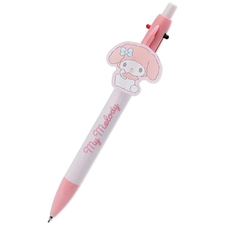 Sanrio 2-color ballpoint pen automatic pencil 3-in-1 multi